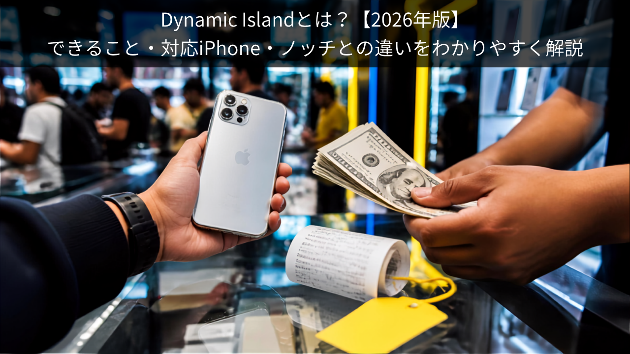 Dynamic Island ダイナミックアイランド