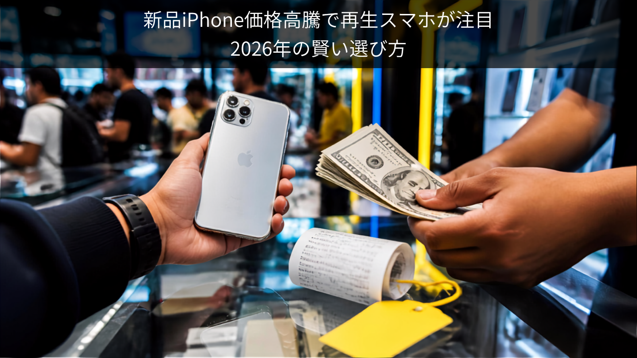 新品iPhoneの価格高騰