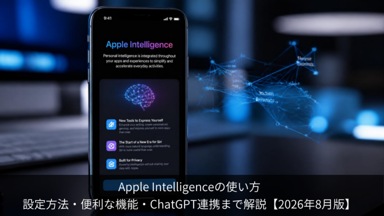 Apple Intelligence 使い方