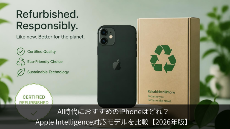 AI おすすめ iPhone