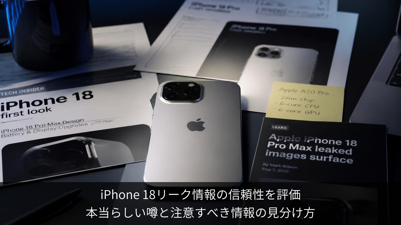 iPhone 18 リーク情報の信頼性
