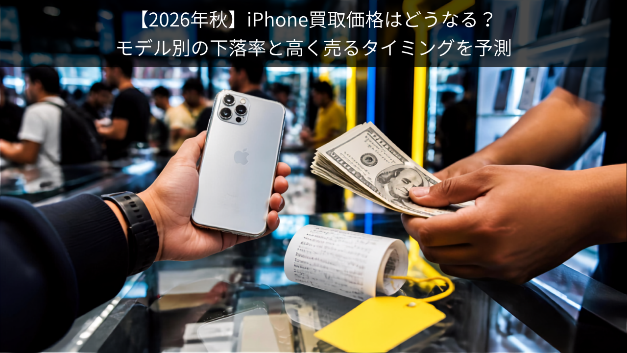2026年秋 iPhone買取価格予測