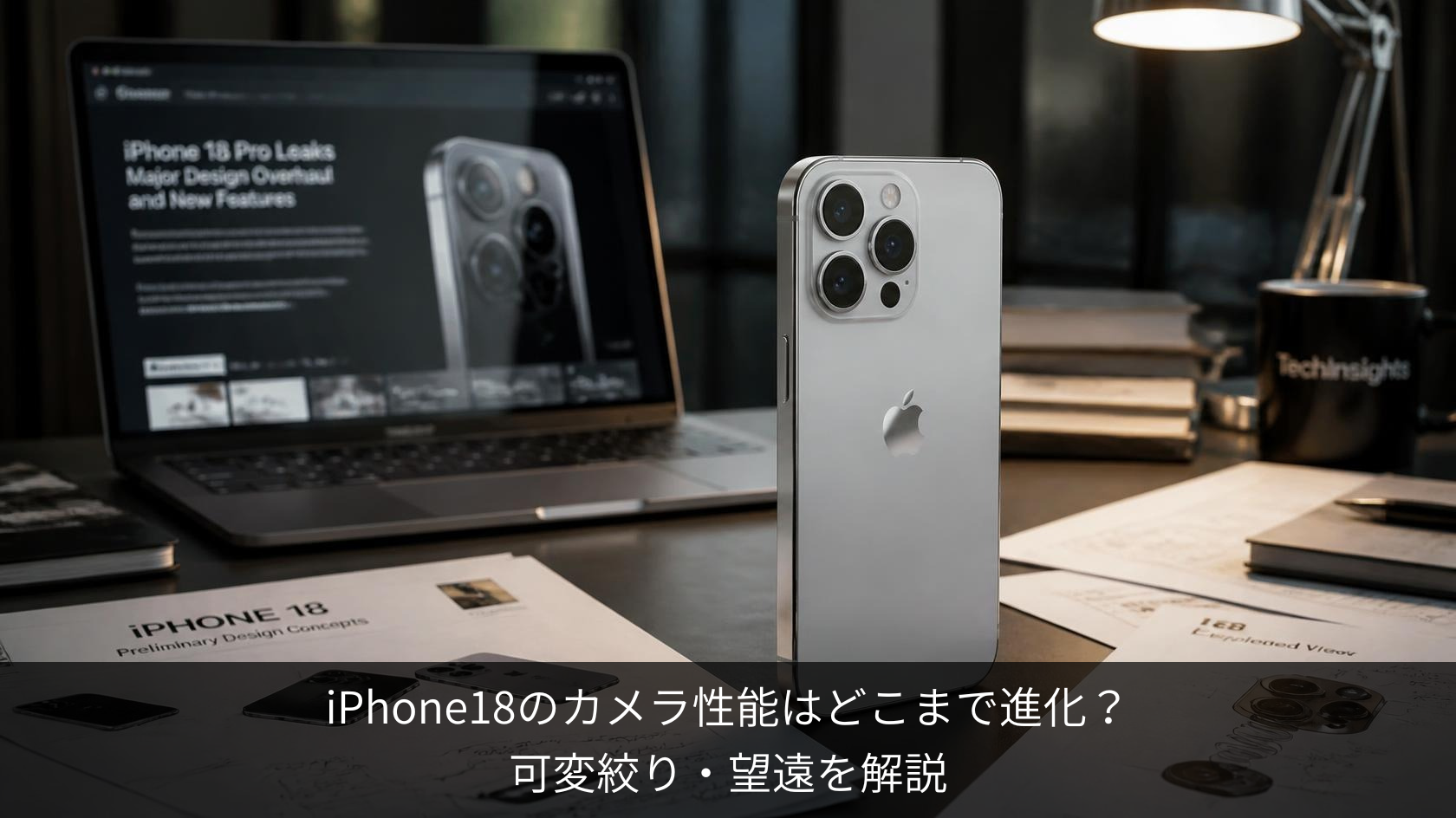 iPhone18のカメラ どこまで進化する？ 可変絞り・望遠を徹底予測