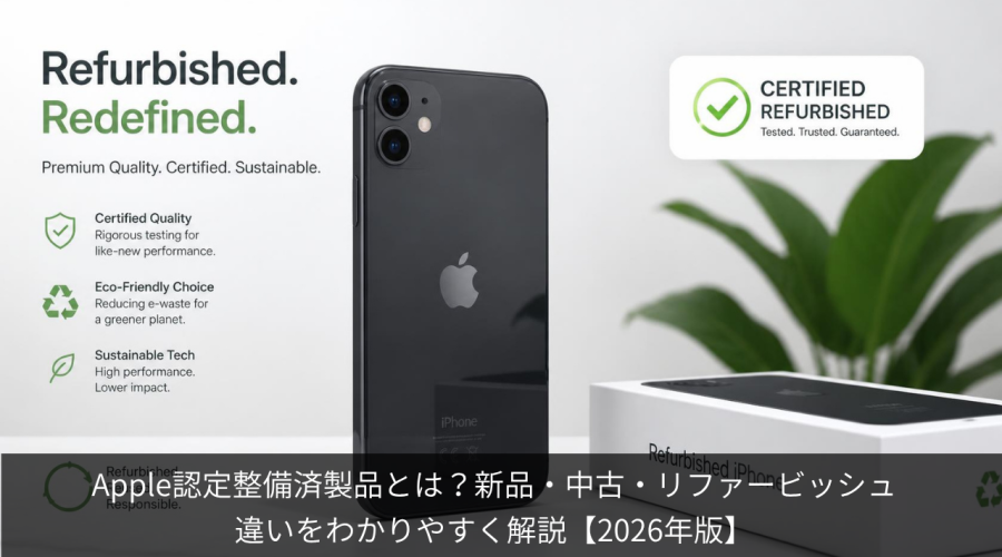Apple認定整備済製品 とは？