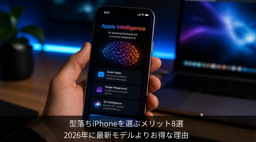 型落ちiPhone メリット