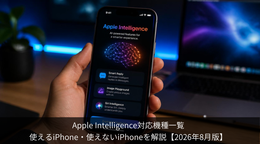 Apple Intelligence 対応機種