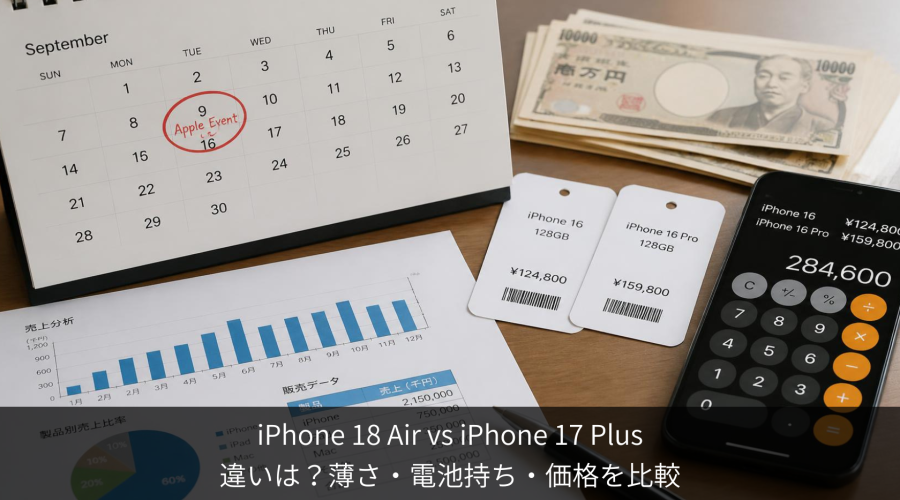 iPhone 18 Air vs iPhone 17 Plus