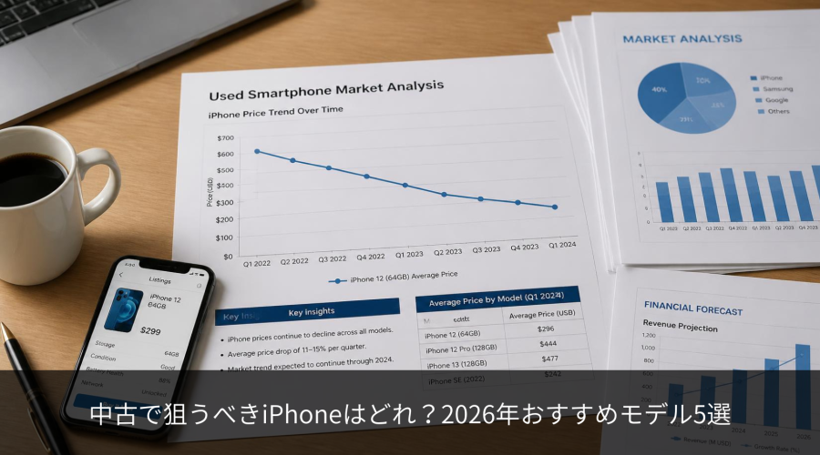 2026年版 中古で狙うべき iPhoneはどれ？