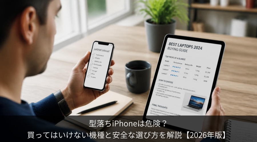 型落ちiPhoneは 危険？ 買ってはいけない端末