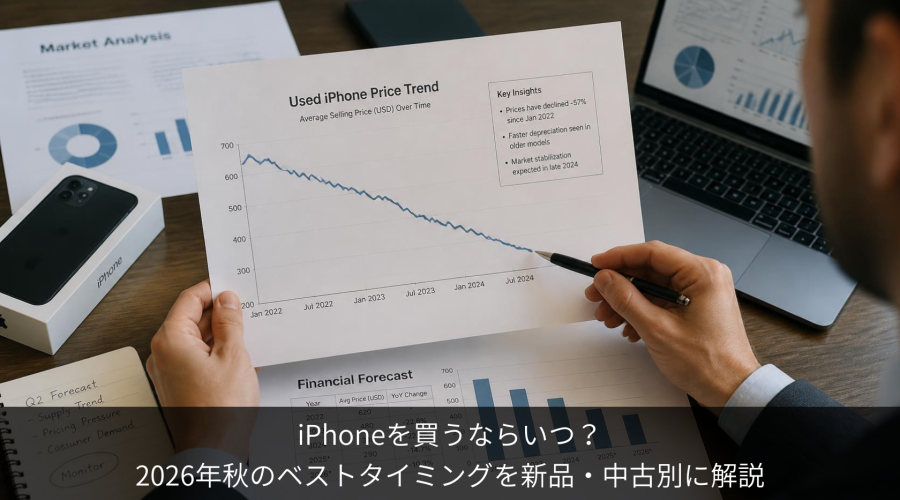 iPhone 買うならいつ？