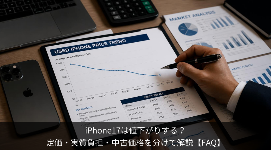 iPhone17 値下がりする？