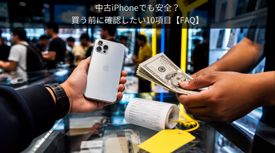 中古iPhone 安全なの？