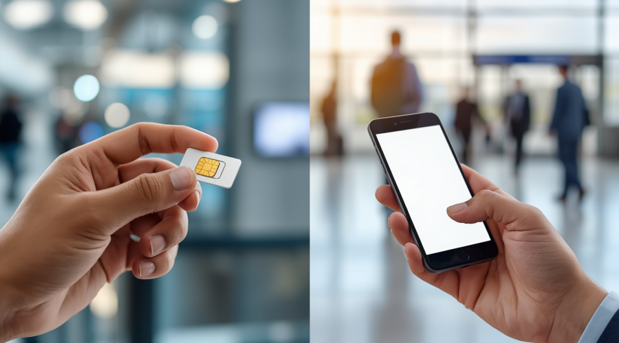 海外旅行なら eSIM？SIMカード？