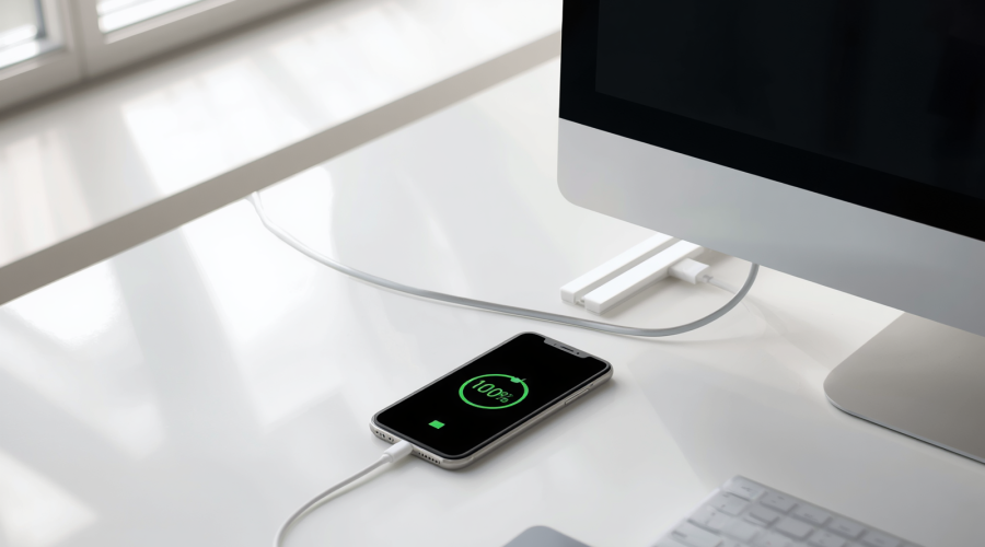 スマホの充電は100％までしていい？