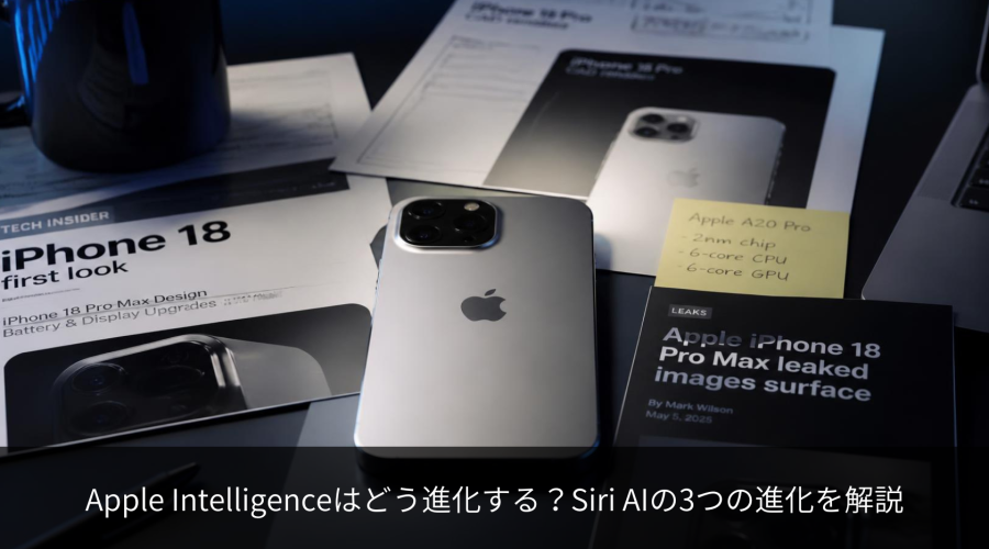 Apple Intelligenceは どう進化する？ Siri AI・写真・自動化を徹底解説